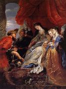 Peter Paul Rubens Thomyris,Rene des Scythes fait plonger la tete de Cyrus dans un vase rempli de sang oil painting picture wholesale